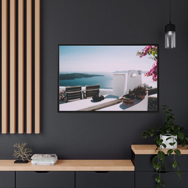 88289-359.jpg Sea Vacation Greece Framed Canvas