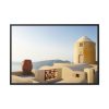 88289-361.jpg Beautiful Architecture in Greece Framed Canvas