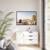88289-363.jpg Beautiful Architecture in Greece Framed Canvas