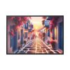 Sunset in Greece Framed Canvas