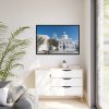 88289-383.jpg Church in Santorini Framed Canvas