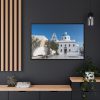 88289-384.jpg Church in Santorini Framed Canvas