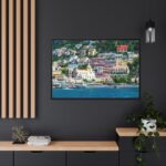 Positano Coast in Italy Framed Canvas - Image 5