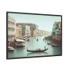 88289-400.jpg Tourists in a Gondola in Venice, Italy Framed Canvas