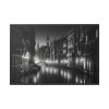 88289-411.jpg Venice Canal at Night Framed Canvas