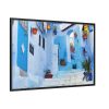 88289-415.jpg Blue Town Framed Canvas