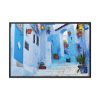 88289-416.jpg Blue Town Framed Canvas