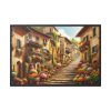 88289-426.jpg Italian Street Scene Framed Canvas
