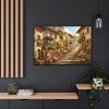 88289-429.jpg Italian Street Scene Framed Canvas