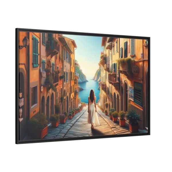 88289-435.jpg Girl in Italy Framed Canvas