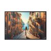 88289-436.jpg Girl in Italy Framed Canvas