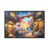 Simpatico Tavern in Italy Framed Canvas