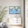 88289-463.jpg Vintage Ducks Art Framed Canvas