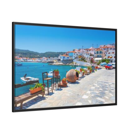Kokkari Framed Canvas