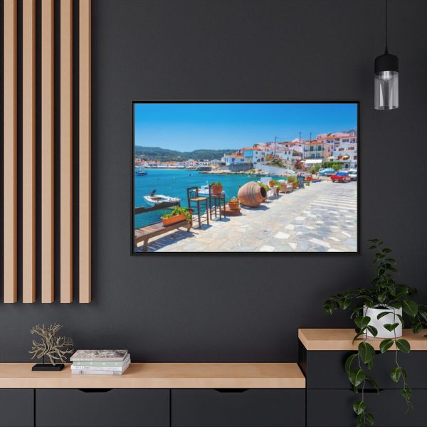 Kokkari Framed Canvas