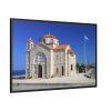 Church in Agios Georgios Framed Canvas