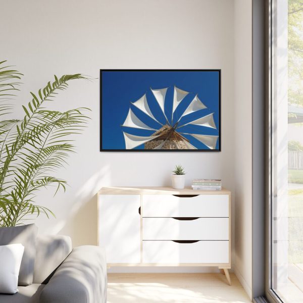 88289-488.jpg Traditional Windmill Framed Canvas