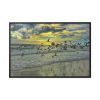 88289-50.jpg Convey of Birds are Flying Duing Sunset Framed Canvas