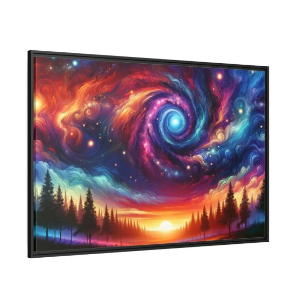 88289-545.jpg Night Sky Framed Canvas