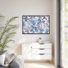88289-78.jpg Pinkish Floral Pattern Framed Canvas