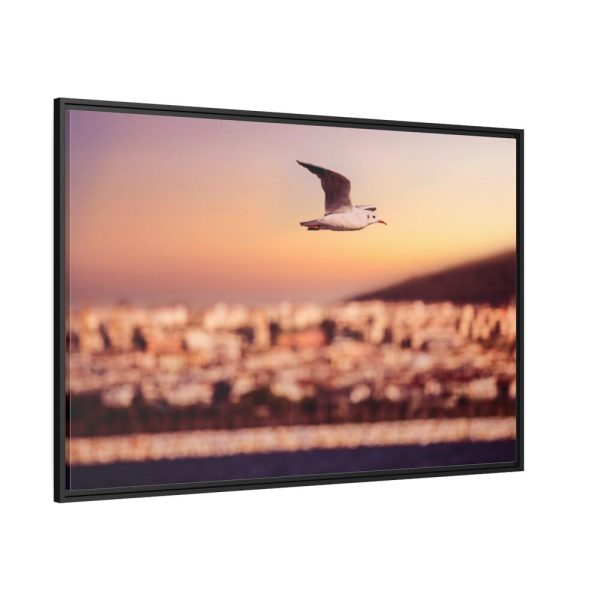 88289-85.jpg Bird Flying over Turkey Framed Canvas