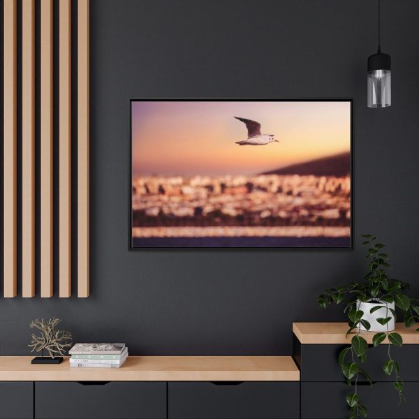 88289-89.jpg Bird Flying over Turkey Framed Canvas