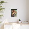 88292-3.jpg Vintage Beer Woman Framed Canvas