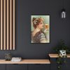 88297-4.jpg Vintage Beer Woman Framed Canvas