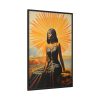 88299-105.jpg Woman Adoring The Sun Travel Framed Canvas