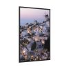 88299-130.jpg Greece, Oia Framed Canvas