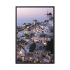 88299-131.jpg Greece, Oia Framed Canvas