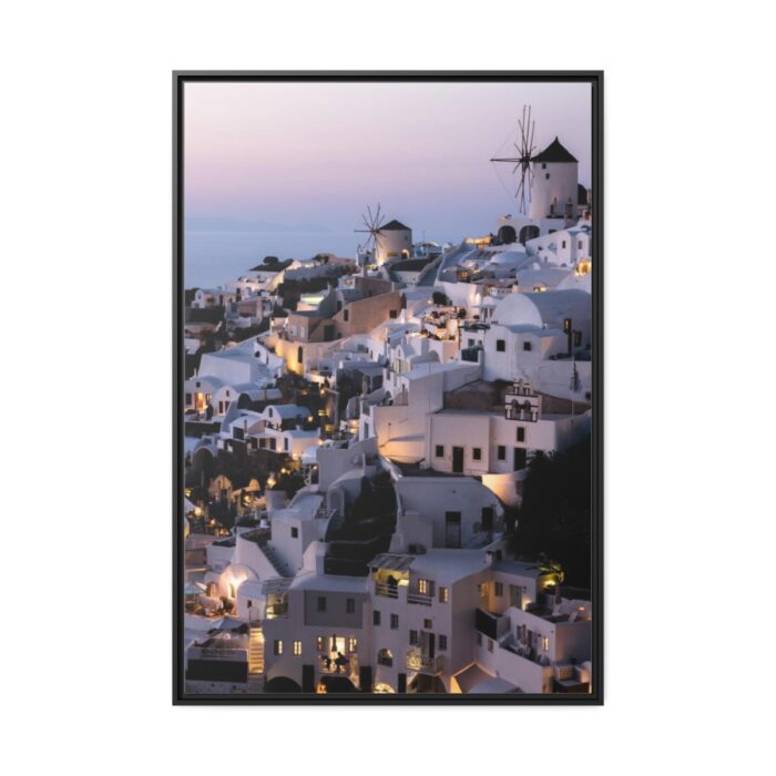 Greece, Oia Framed Canvas - Image 2