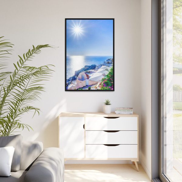 88299-138.jpg Santorini, Greece Framed Canvas
