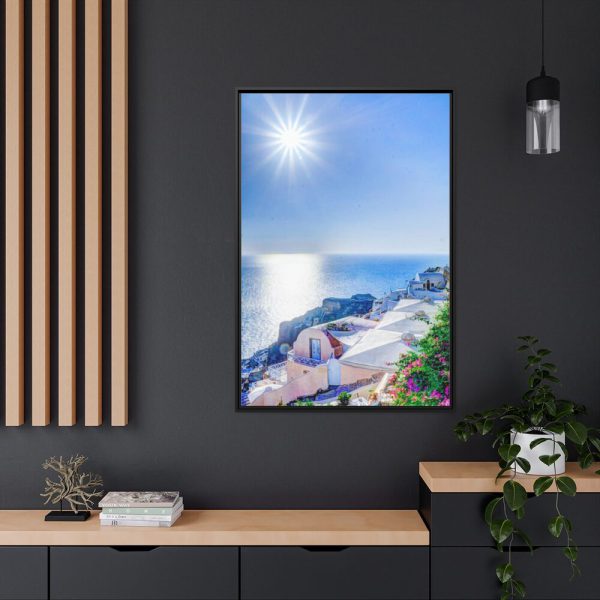 88299-139.jpg Santorini, Greece Framed Canvas