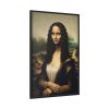 88299-150.jpg Elegant Mona Lisa Framed Canvas