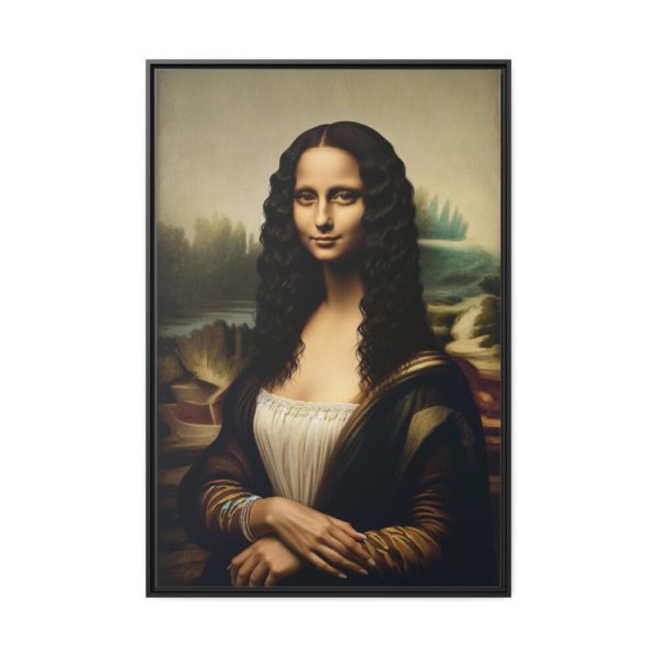 88299-151.jpg Elegant Mona Lisa Framed Canvas