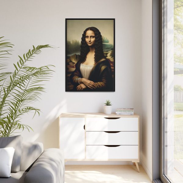 88299-153.jpg Elegant Mona Lisa Framed Canvas