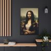 88299-154.jpg Elegant Mona Lisa Framed Canvas