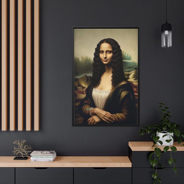 88299-154.jpg Elegant Mona Lisa Framed Canvas