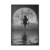 88299-16.jpg Woman On Swing Framed Canvas