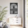 88299-18.jpg Woman On Swing Framed Canvas