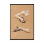 The Cadence of Autumn by Evelyn De Morgan Framed Canvas - Image 2