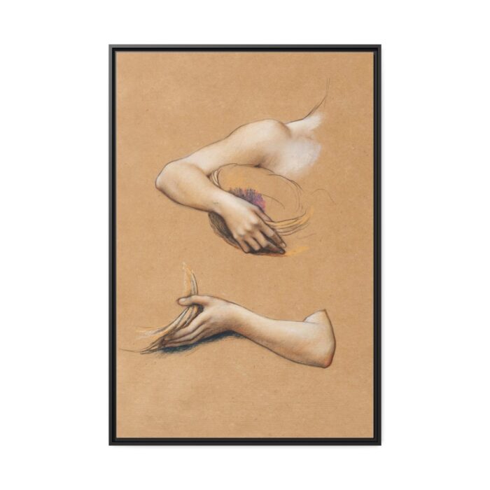 The Cadence of Autumn by Evelyn De Morgan Framed Canvas - Image 2