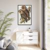 88299-33.jpg Masked Barn Owl by Elizabeth Gould Framed Canvas