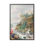 Birds by Herman Henstenburgh Framed Canvas - Image 2