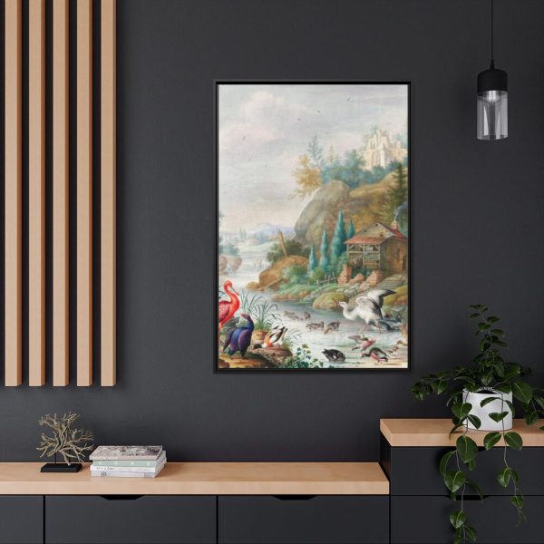 88299-44.jpg Birds by Herman Henstenburgh Framed Canvas