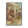 88299-81.jpg Vintage, Antique Art for Beer With Family Framed Canvas