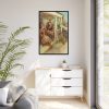 88299-83.jpg Vintage, Antique Art for Beer With Family Framed Canvas