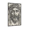 88299-85.jpg The Head of Christ Crowned with Thorns Framed Canvas