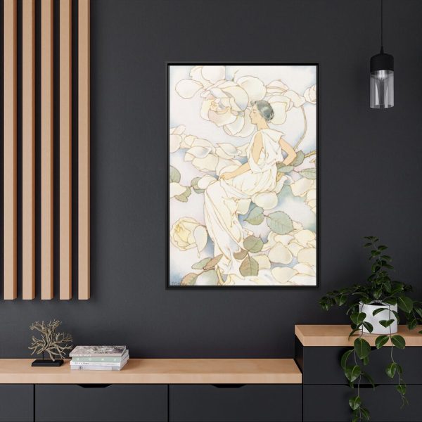 88299-99.jpg Flower Fairy by Laura Coombs Hills Framed Canvas